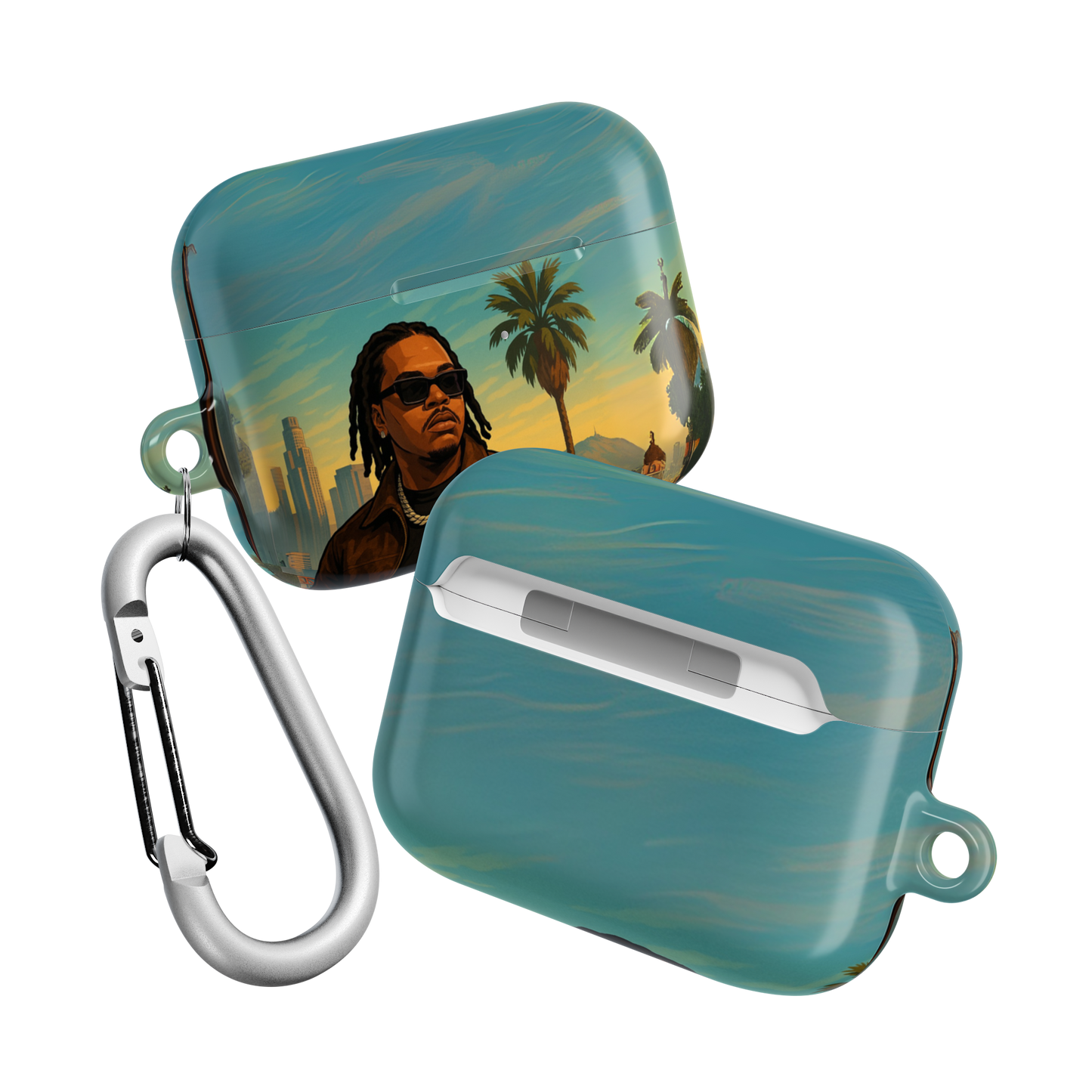 "Hustle" AirPodCase