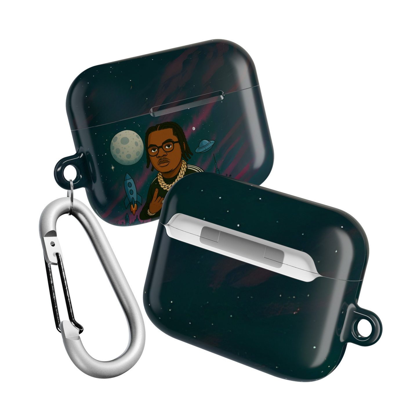 "Moon Men" AirPodCase