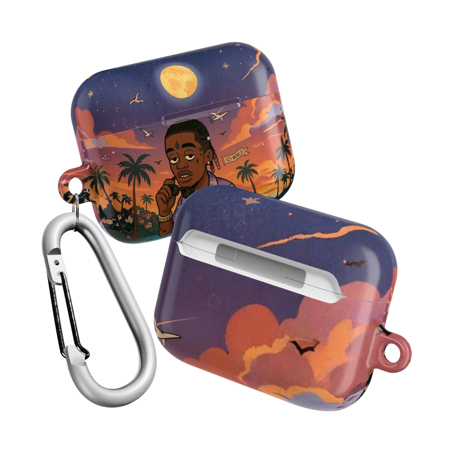 "Uzi's World" AirPodCase