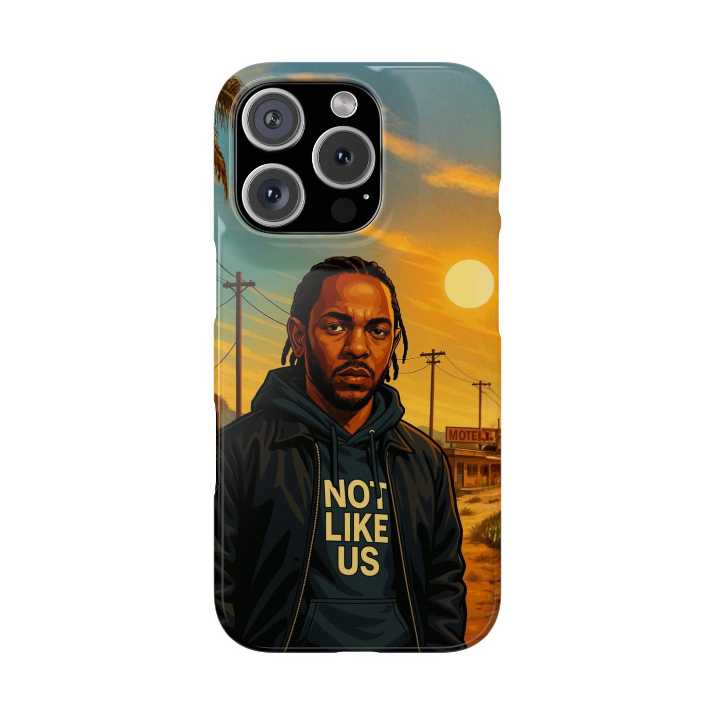 "Not Like Us Desert" SlimCase