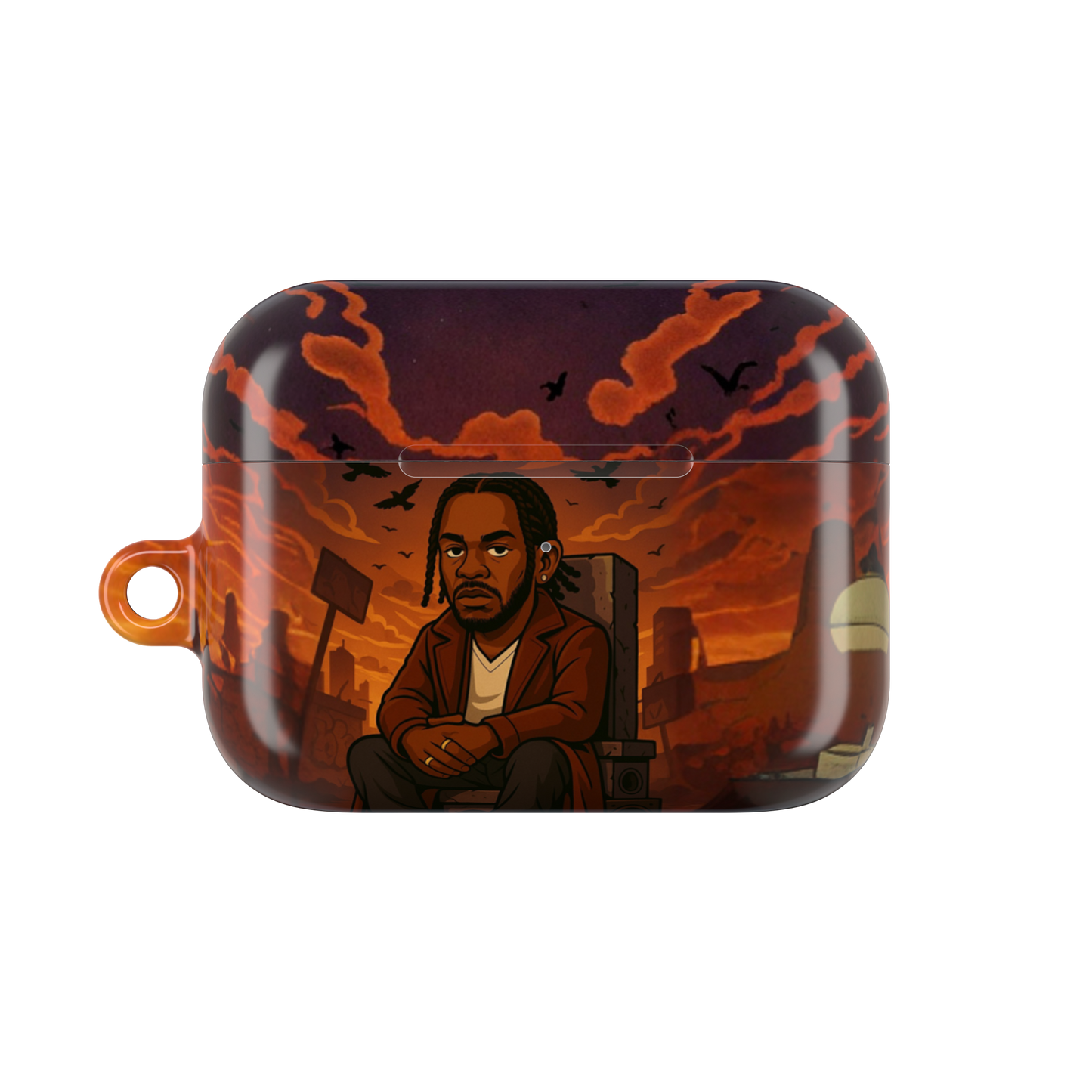 "Burned World" AirPodCase