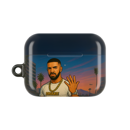 "Gold Drizzy" AirPodCase