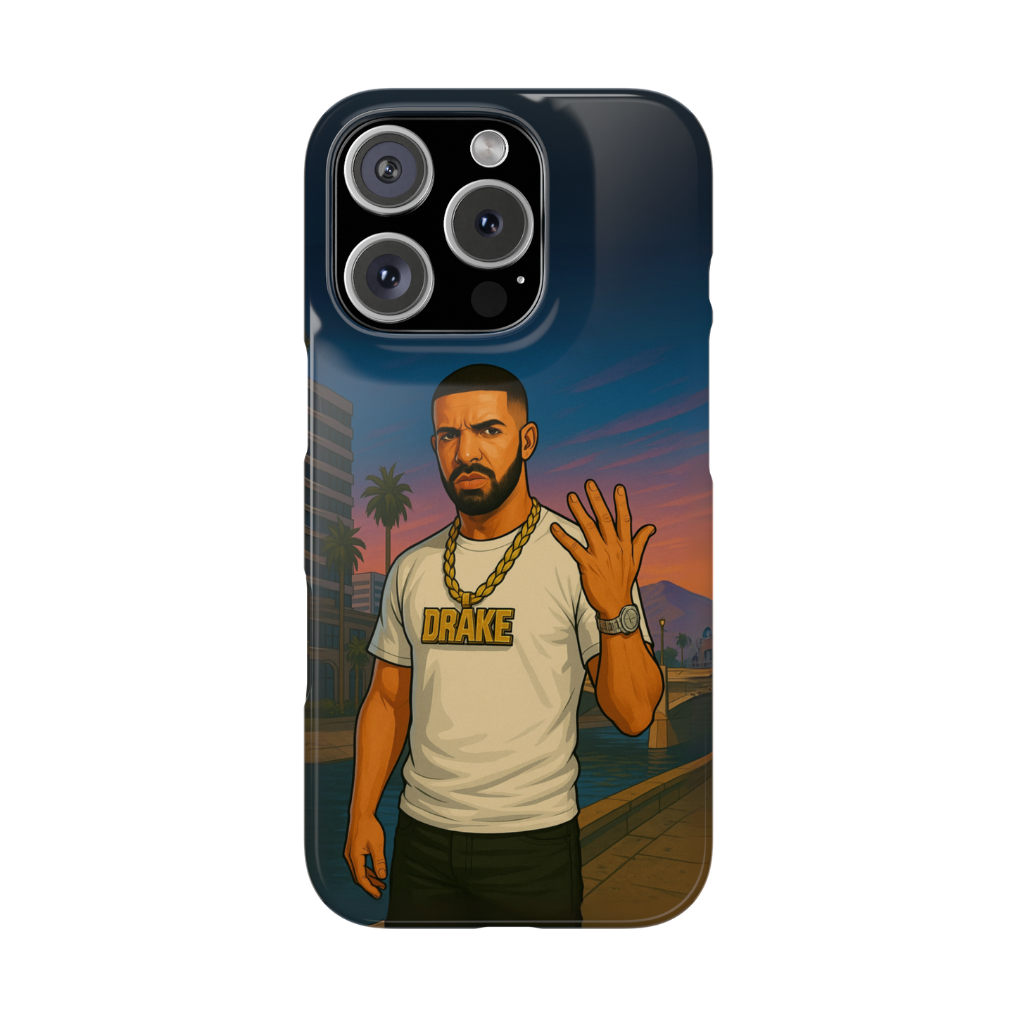 "Gold Drizzy" SlimCase