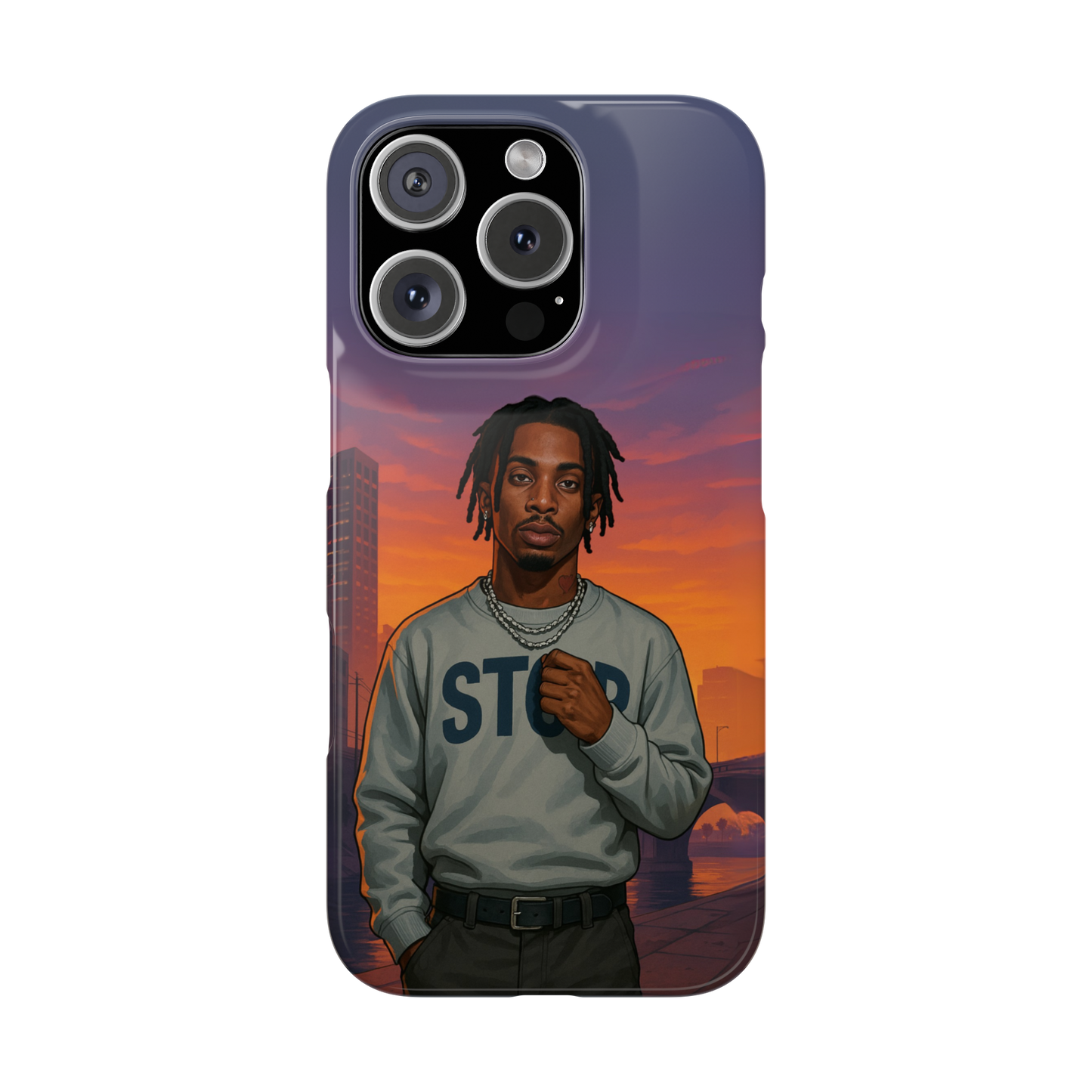 "Purple Sunset" SlimCase